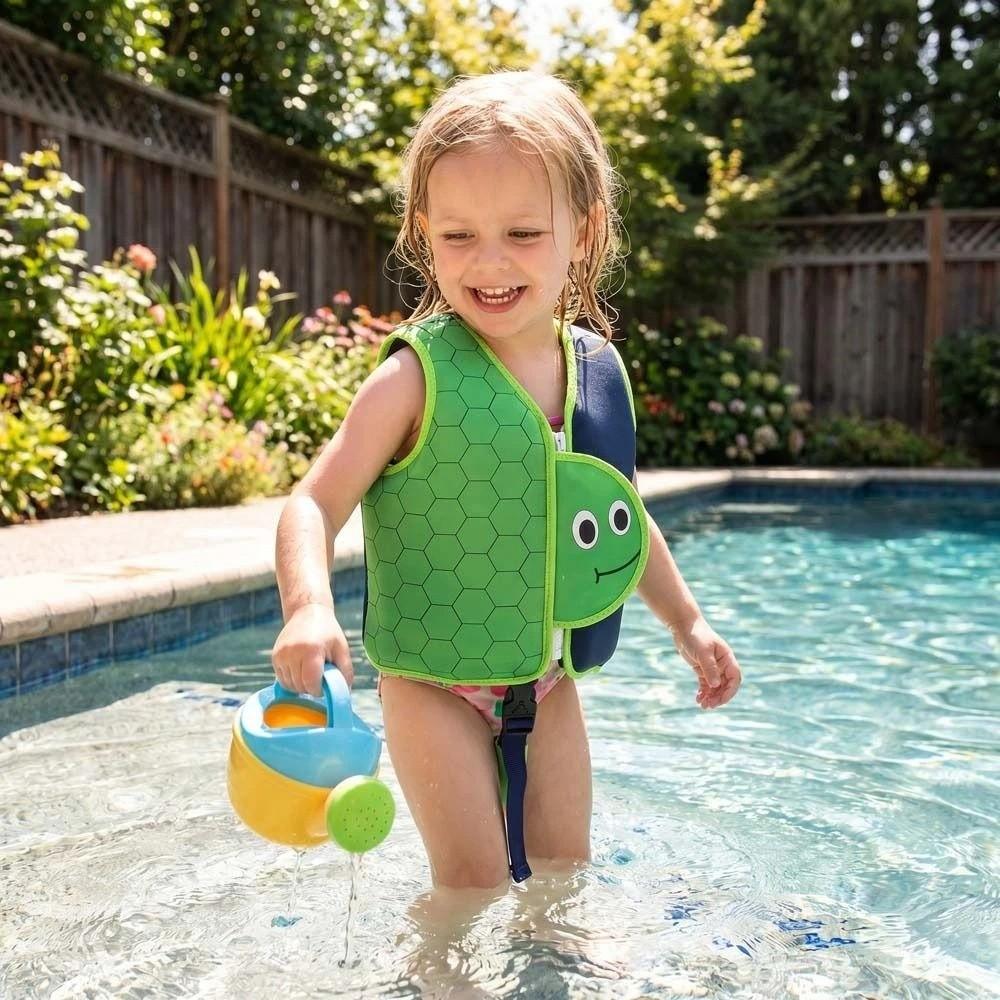 Anti Rollover Baby Swimming Jackets Not Falling Off Floating Vest Child Buoyancy Vest Summer