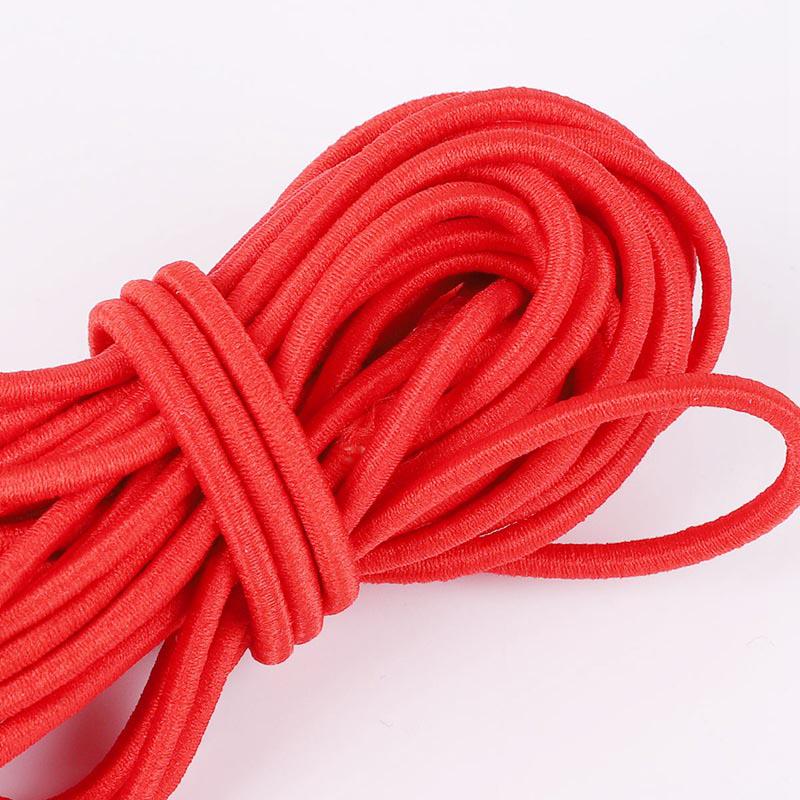 Vogue 2.5mm/2mm 5m/Pack Sewing Tools High Quality Coloured Durable DIY Elastic Band Handmade Sewing Material Accessories Elastic Cord