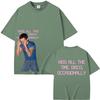 Kiss All The Time Disco Occasionally Album Same Style Print Tshirt Men Fashion Pop Music T Shirt Male Cotton Oversized Tshirts