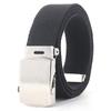 Men's Canvas Military-Style Automatic Buckle Belt, 32mm – Casual, Fashionable, All-Match Design.