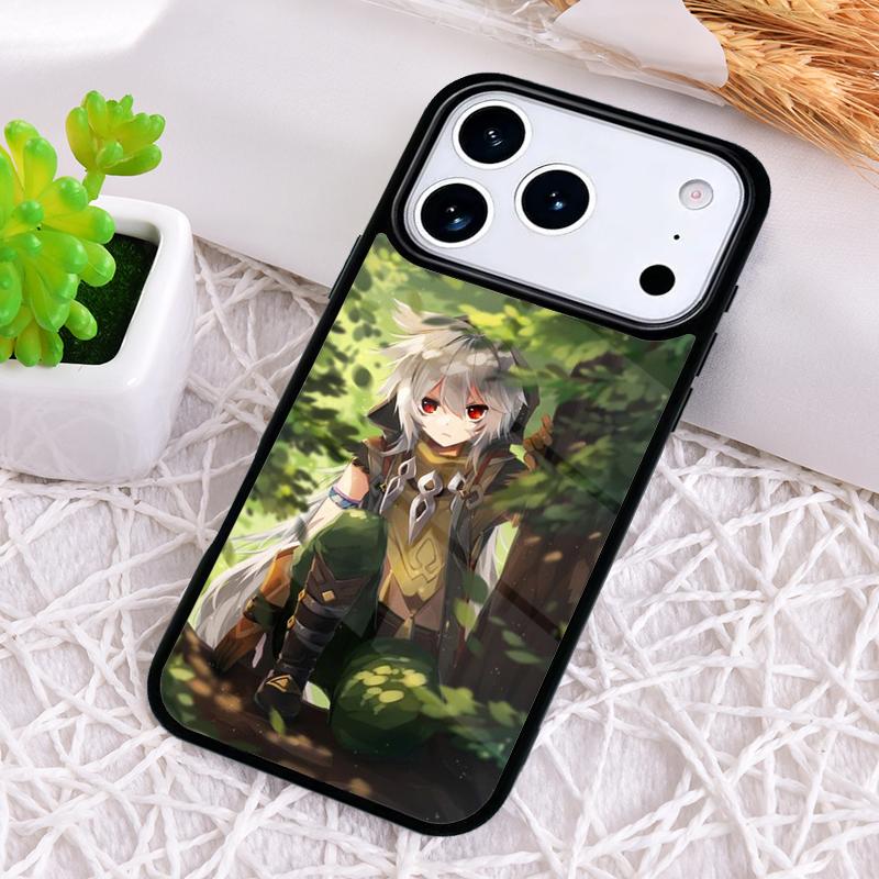 Razor Genshin Impact fanart Shockproof Phone Case for iPhone 17 Air 16e 15 11 12 14 13 Pro Max Cover Coque