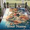 Custom Text Spirited Away Pattern Floor Rug Soft Indoor Carpet Mat Living Room Bedroom