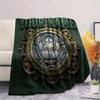 Custom Name,Leicester City, Printed Flannel Blanket, soft throw for bedroom sofa, washable, Christmas present, great gift.
