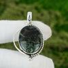 Easter Sale Oval Kambaba Jasper Gemstone 925 Silver Bezel Unique Pendant Jewelry