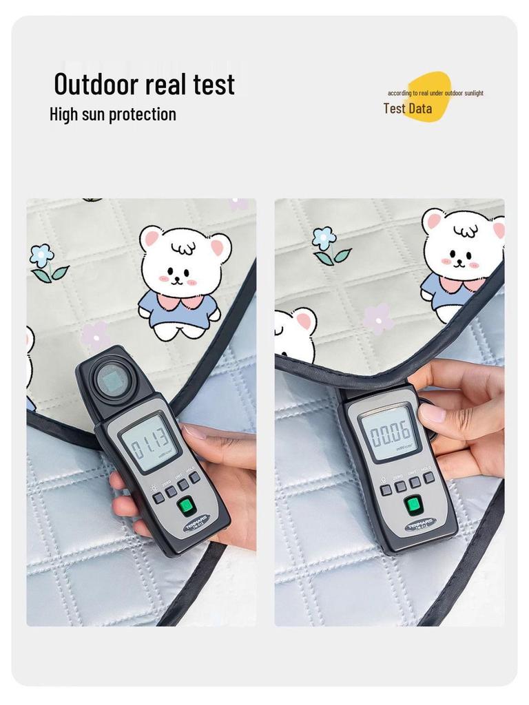 Electric Vehicle Windshield Summer Sunscreen Poncho – Windproof Sunshade for Battery Motorcycles