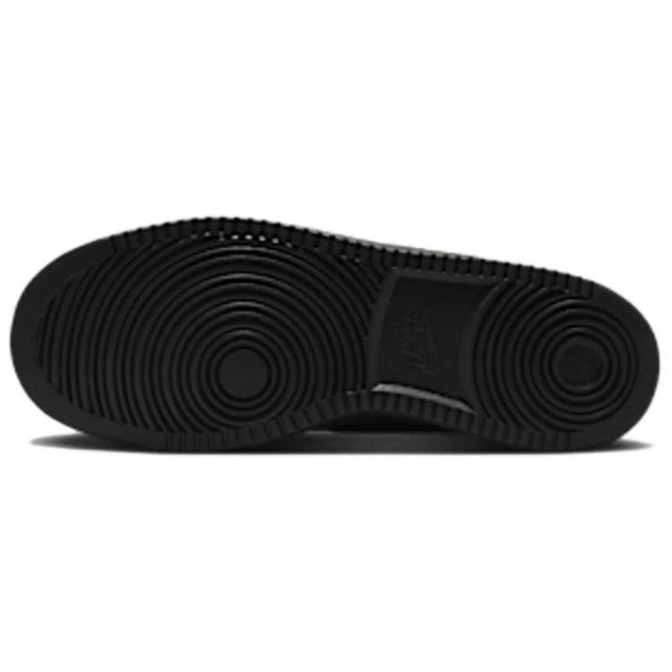Nike Court Vision Synthetic Leather Breathable Support Low top Skateboard Shoes Women's Black IR1387-001