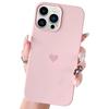 Lovely Love Candy Color Soft Case For iPhone 15 14 13 12 11 Pro XS Max X XR SE 2022 2020 7 8 Plus 6S Liquid Silicone Matte Cover