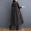 Fashion Autumn Slim Korean Female Long Coat Long Sleeve Tunic Windbreaker Plus Size Women Denim Trench