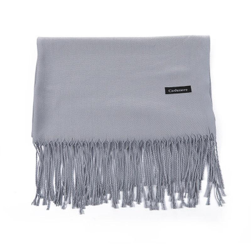 Scione Women Solid Color Cashmere Scarves Winter Autumn Long Scarf Thinker Warm Female Shawl Men Scarf