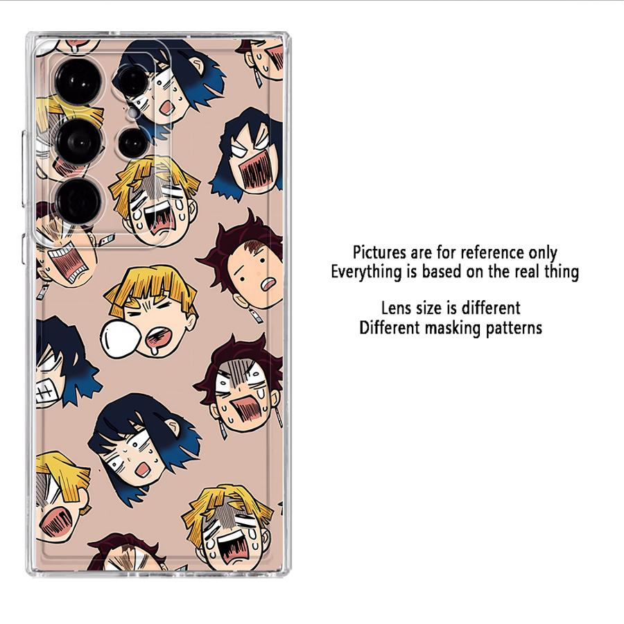 D-Demon S-Slayer Phone Cover Case for Samsung Galaxy S26 S24 S25 Edge S20 Plus S22 FE S23 Ultra Note 20 Ultra 10 S21