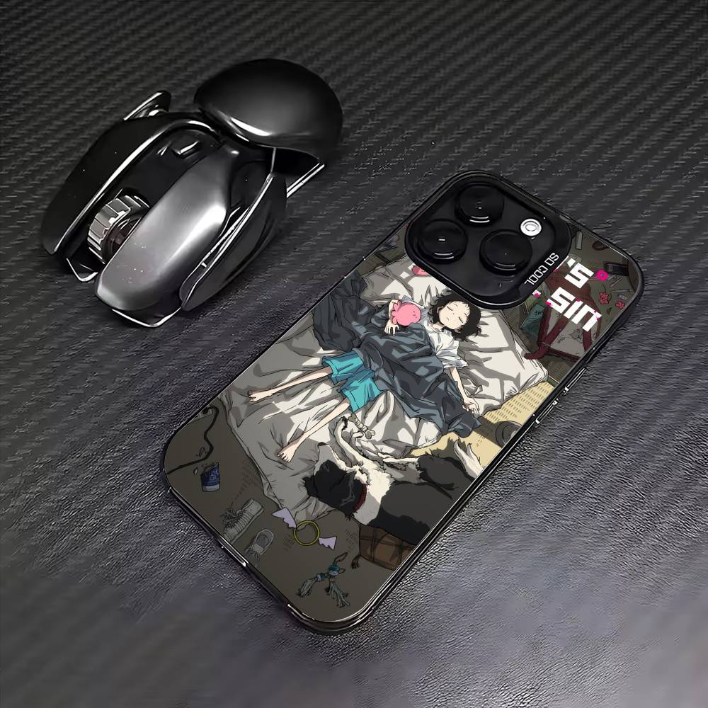 Чехол для телефона Anime T-Takopis O-Original Sin для iPhone17,16,15,14,13,12,11 Plus,Pro Max Цветной Посеребренный Внутренний Чехол