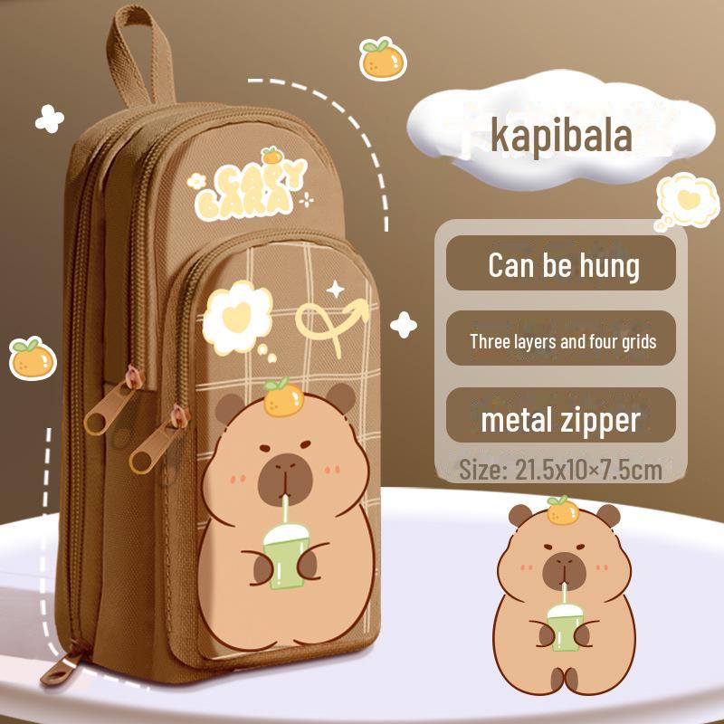 «Многофункциональный пенал для девочек — идеально подходит для учеников начальной и средней школы»