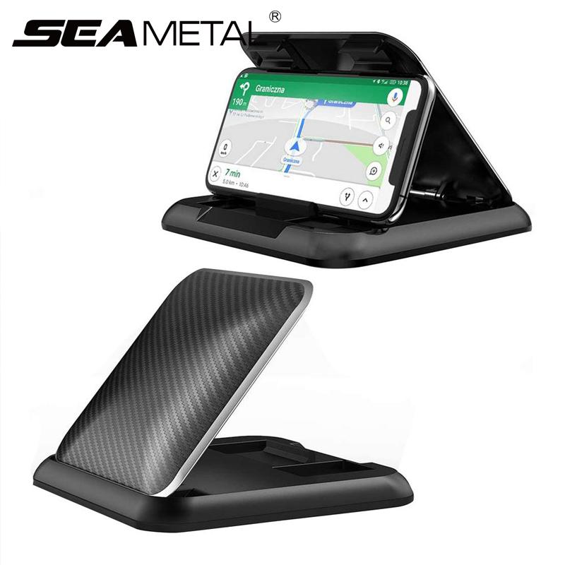 SEAMETAL Держатель для телефона в автомобиль на приборную панель, противоскользящее крепление для телефона, универсальный, для центральной консоли, устойчивая подставка для смартфона для AR-навигации