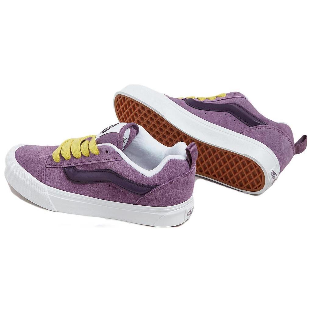 Vans Knu Skool Comfortable Simple Low-Top Skate Shoes Unisex Sneakers Purple VN000CRPPRP