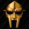 Вдохновленная MF DOOM металлическая маска Икона рэпа Косплей маска Реквизит для коллекционеров хип-хопа Маска злодея для косплея и подарка на Хэллоуин