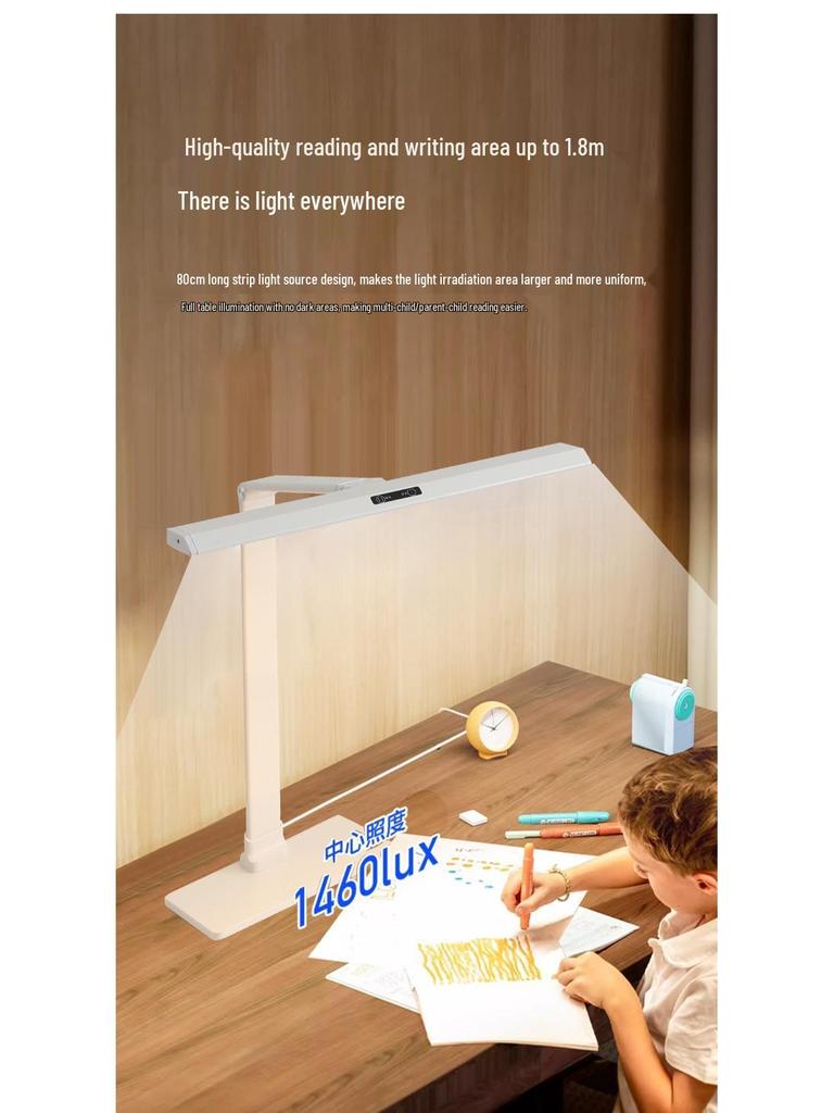 AA Grade Anti-Glare Eye Protection Desk Lamp for Students and Children