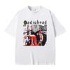 Radiohead Creep Print Unisex T shirt, Loose Hip Hop Casual Style, Vintage Summer Soft Women And Men T shirt