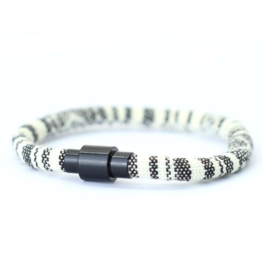 Богемный стиль плетеный тканевый веревочный браслет женский винтажный этнический дружба пара повязка на руку магнитная застежка ювелирные изделия