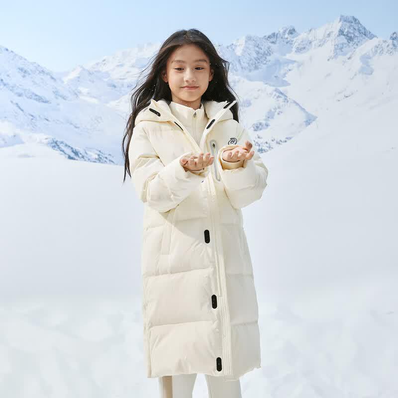 ASICS Kids' 2024 Teflon Long Winter Down Jacket