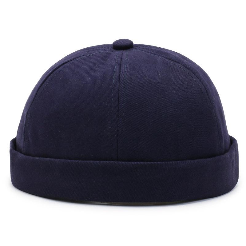 Brimless Hip Hop Beanie Skullcap Street Women Men SkullCap Portable Melon Cap Street Knitted Hats Fashion Headwear Caps 1pc