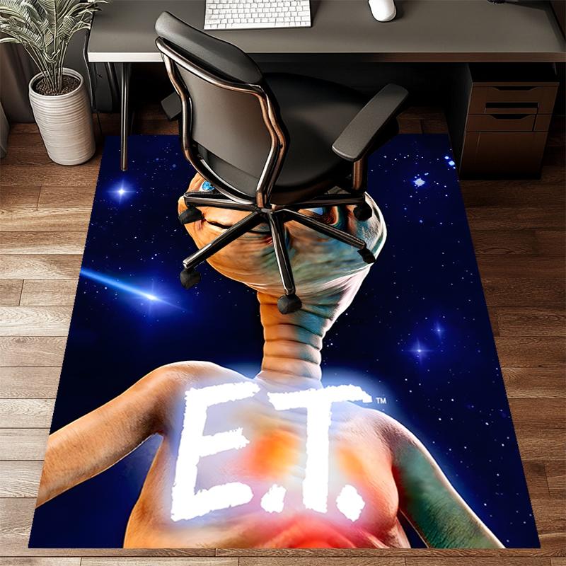 1pc E-ET2 Design Printed Area Rug Carpet for Bedroom Living Room Home Decor Rugs Mat Non Slip Mat Rug for Bedside