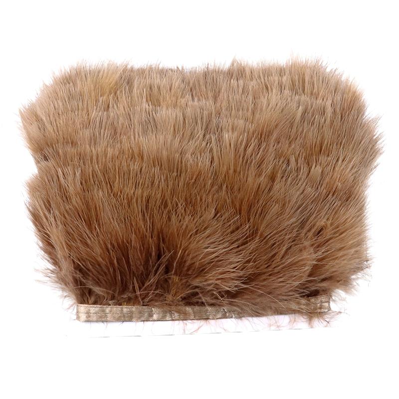 2 Метра Цветная Пушистая Бахрома из Перьев Марабу, Отделка Лентой из Черных Перьев Индейки, Ткань, Шаль, Одежда, Швейная Отделка, Украшение