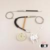 BWR5563 Window Regulator Repair Set Front Right Door for Alfa Romeo 156 932 1996-2007 4/5 Door 60672277