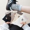 Ladies Spring and Autumn Assorted Colors Cute Embroidery Puppy Drum Pile Socks