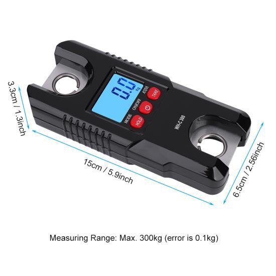 Weiheng WH-C 300 кг портативные пластиковые электрические цифровые подвесные весы с крючком для рыбалки