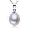 Freshwater Pearl Pendant Necklaces For Women 925 Sterling Silver Necklace Korean Pretty Vintage Fashion Jewelry 2021 Trend