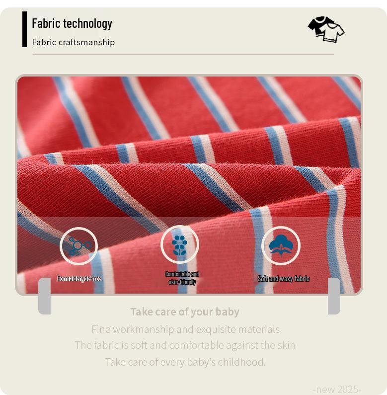 2025 Autumn Kids' Korean Style Fashion Sweatshirt & T-Shirt: Boys' Trendy Tops and Girls' Versatile Base Layers