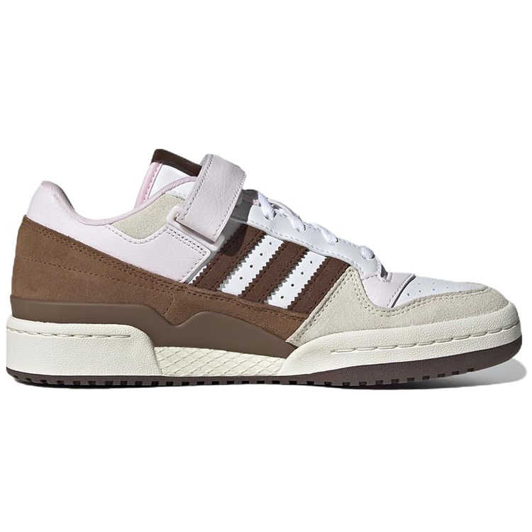 adidas Форум Женские кроссовки Low Chocolate to my Strawberry Кремово-белые Pantone GY6783