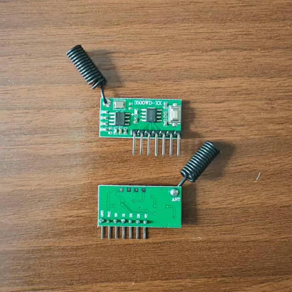 4-Channel 433MHz Superheterodyne Wireless Receiver Module - Learning Type 1527