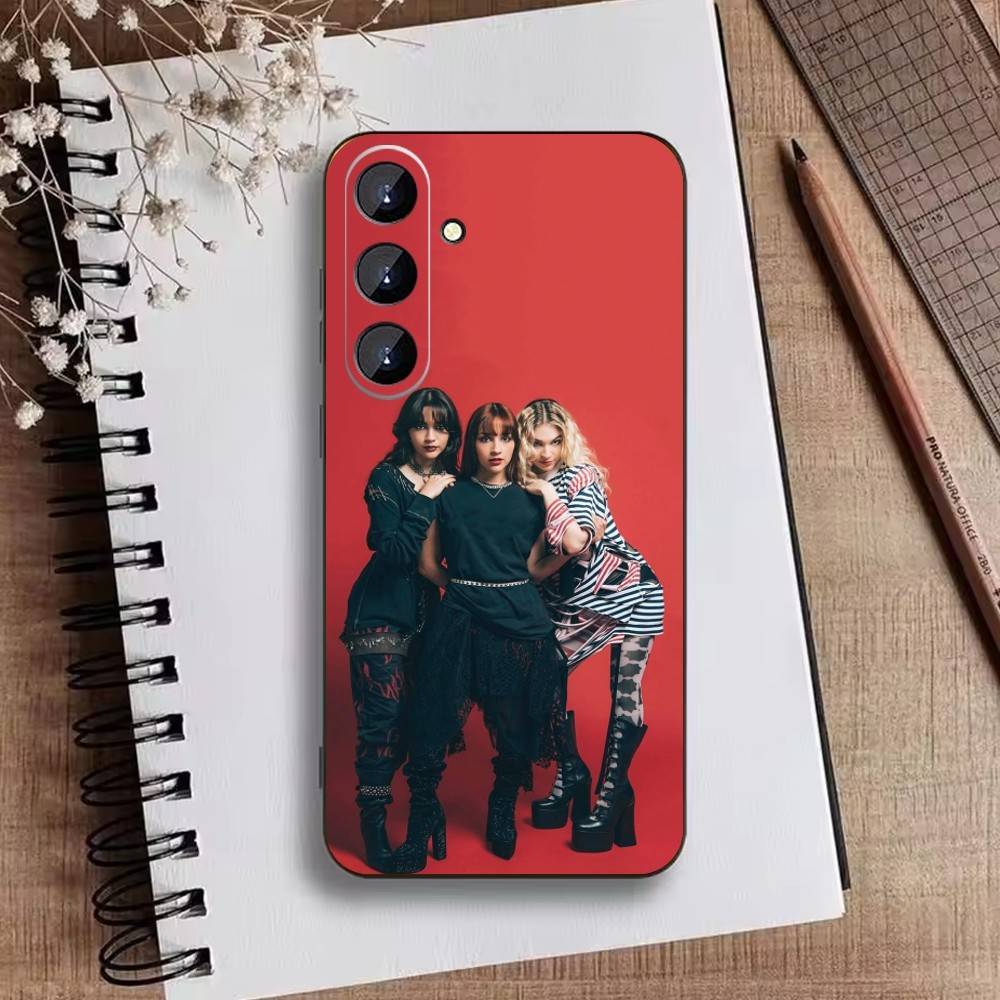 K-The Band W-Warning Phone Case For Samsung Galaxy A73,21,22,32,71,53,52,51,80,5G Soft Black Cover