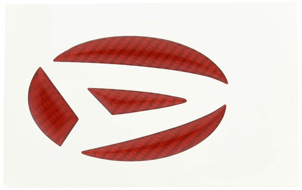 HASEPRO NED-6R Magical Carbon NEO [Emblem] (for rear) Daihatsu Copen LA400K (Red)