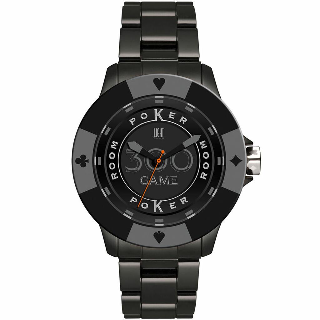 Unisex Watch Light Time POKER (Ø 41 Mm)
