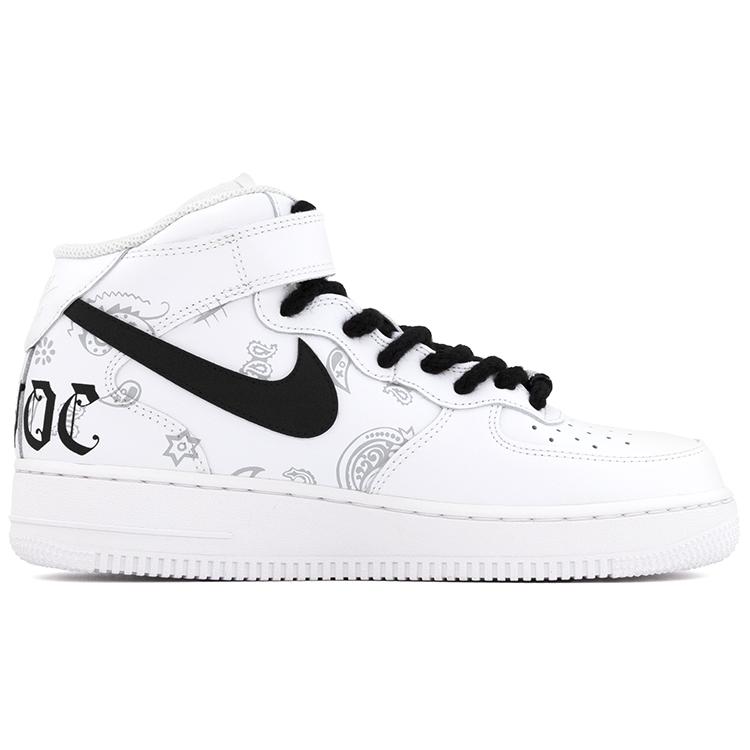 Nike Кроссовки Air Force 1 Mid Skateboard Мужские Черно-белые CW2289-111(команда-А)-Случайные упаковочные пакеты