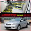 Автомобильные коврики для Toyota Corolla 10-го поколения. E140 E150 2006 2007 2008 2009 10 11 12 13 Пользовательские автомобильные накладки на ноги Аксессуары для интерьера
