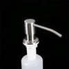 Дозатор мыла из нержавеющей стали 300 мл, кухонная мойка, мыло для рук, бутылка с помпой для жидкого мыла