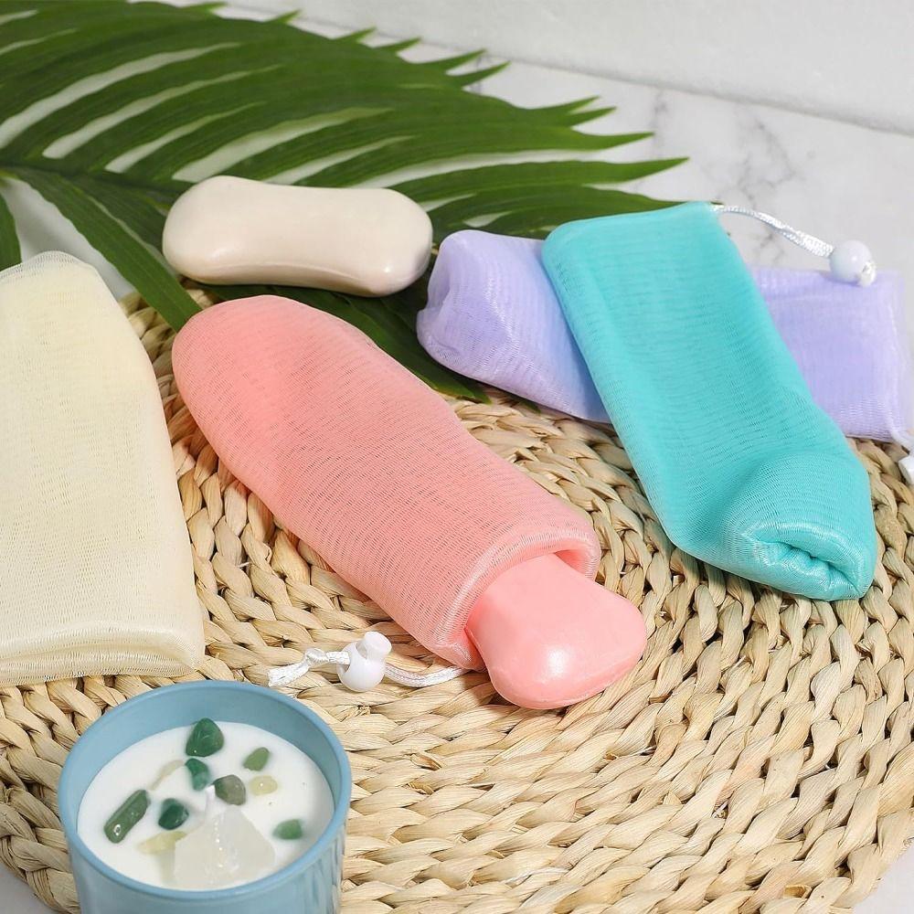 Для душа пена сетка тело очищающий инструмент для лица пузырьковая пена сетка новый дизайн мыльницы