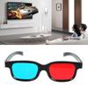 5PCS New Black Frame Red Blue 3D Glasses Black Frame for Dimensional Anaglyph TV Movie DVD Game Video Offers A Sense of Reality