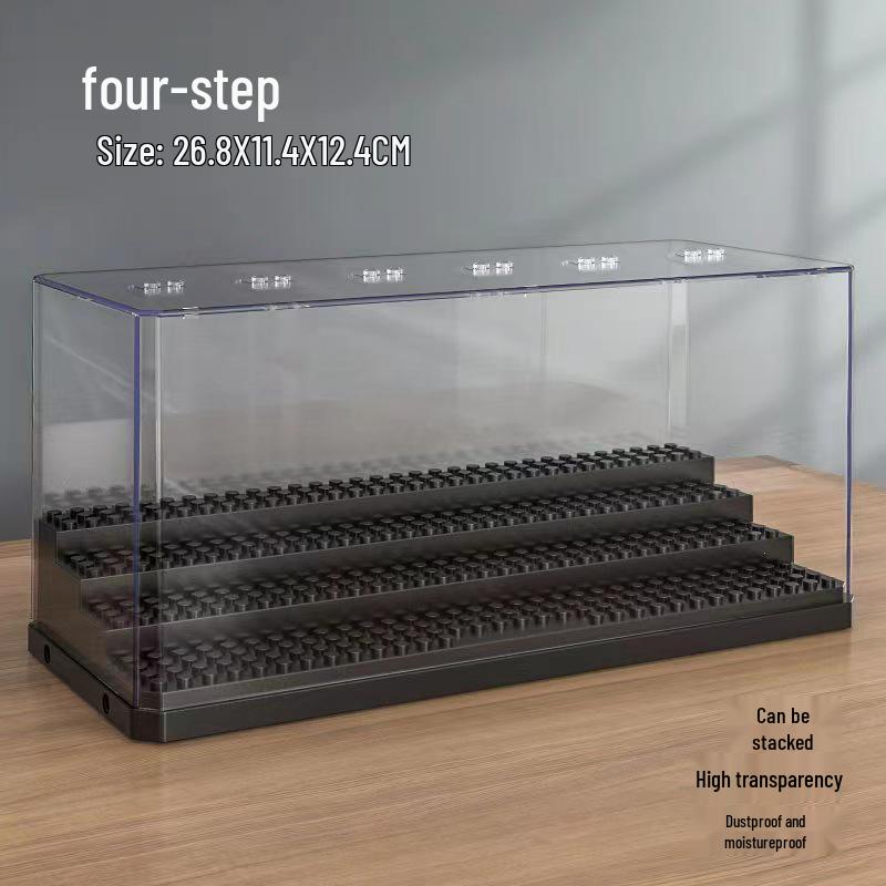 Акриловый дисплей для минифигурок Лего: Креативное хранение для маленьких кубиков и фигурок