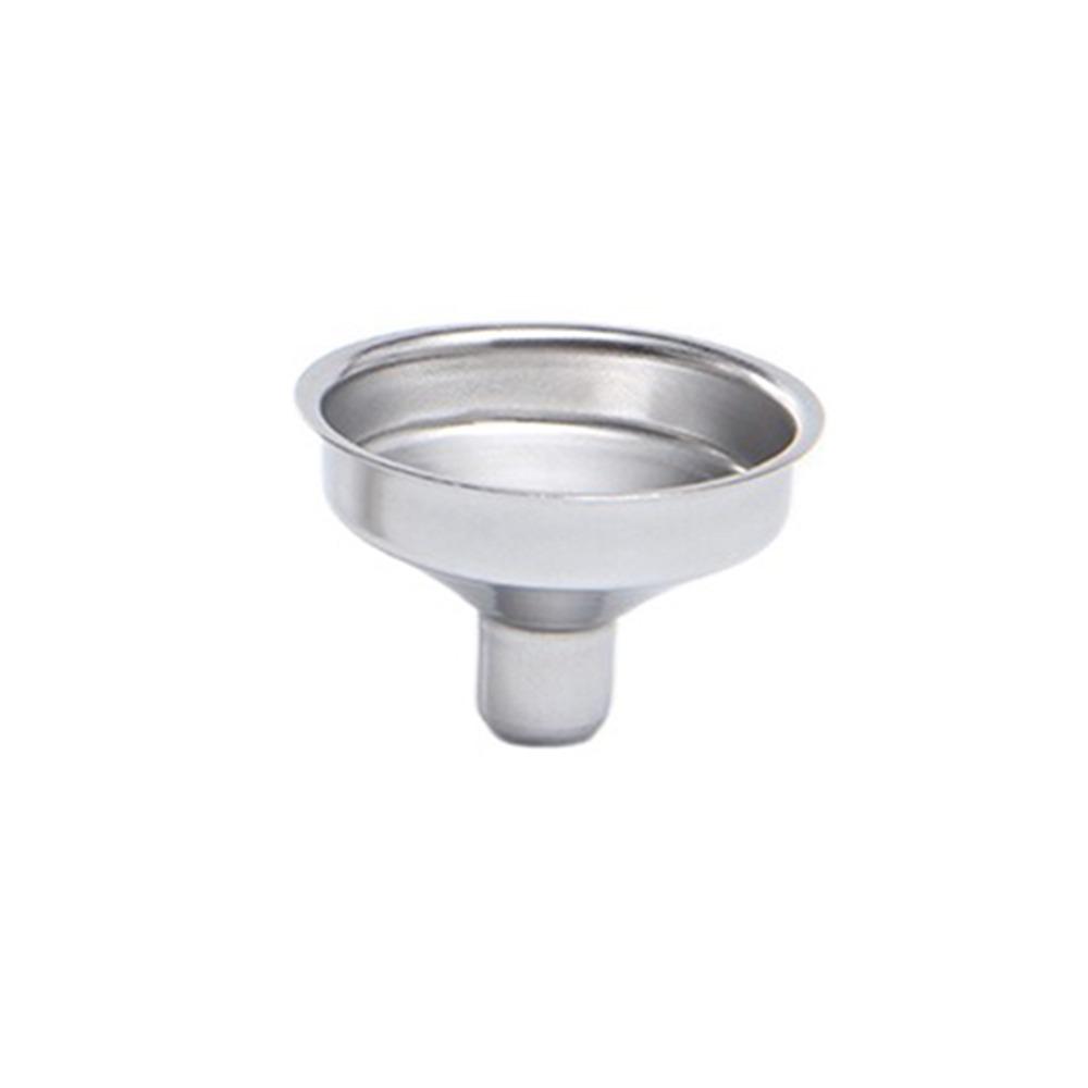 Small Mouth Stainless Steel Funnel S/M/L Mini Kitchen Liquid Dump Tool Bar Wine Funnel  Canning