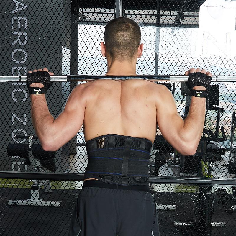 OLIKEI Перчатки для фитнеса с полупальцами для мужчин и женщин Дышащие износостойкие нескользящие перчатки для спортзала Перчатки для тяжелой атлетики Спортивные велосипедные перчатки