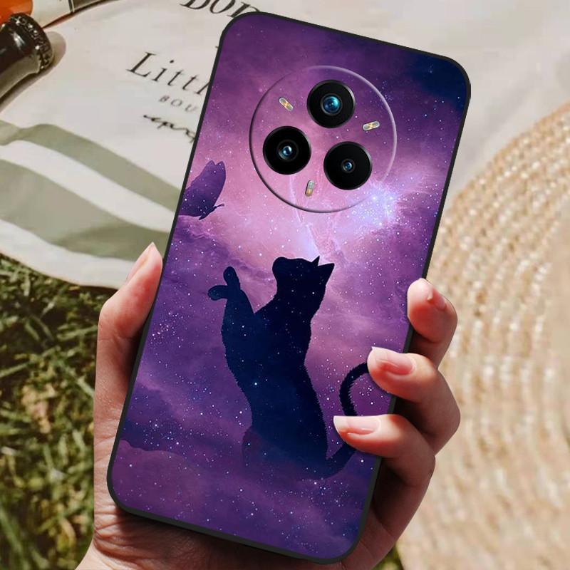 For Realme 14 Pro Plus Case Soft TPU Silicone Back Cover for Realme 14 Pro + Phone Cases Realme 14x 5G Global Cute Cartoon Capa