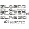 3D ABS Car Rear Trunk Letters Logo Badge Sticker For Mercedes Benz GLA Class 4MATIC X156 H247 45 GLA250 GLA200 GLA220d GLA260 MJ7