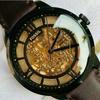Fossil Townsman Automatic Men's Watch with Brown Skeleton Dial, ME3098