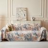 French High-end Chenille Printed Sofa Towel, Universal Sofa Cover for All Seasons, Full Cover Sofa Cover, Sofa Blanket