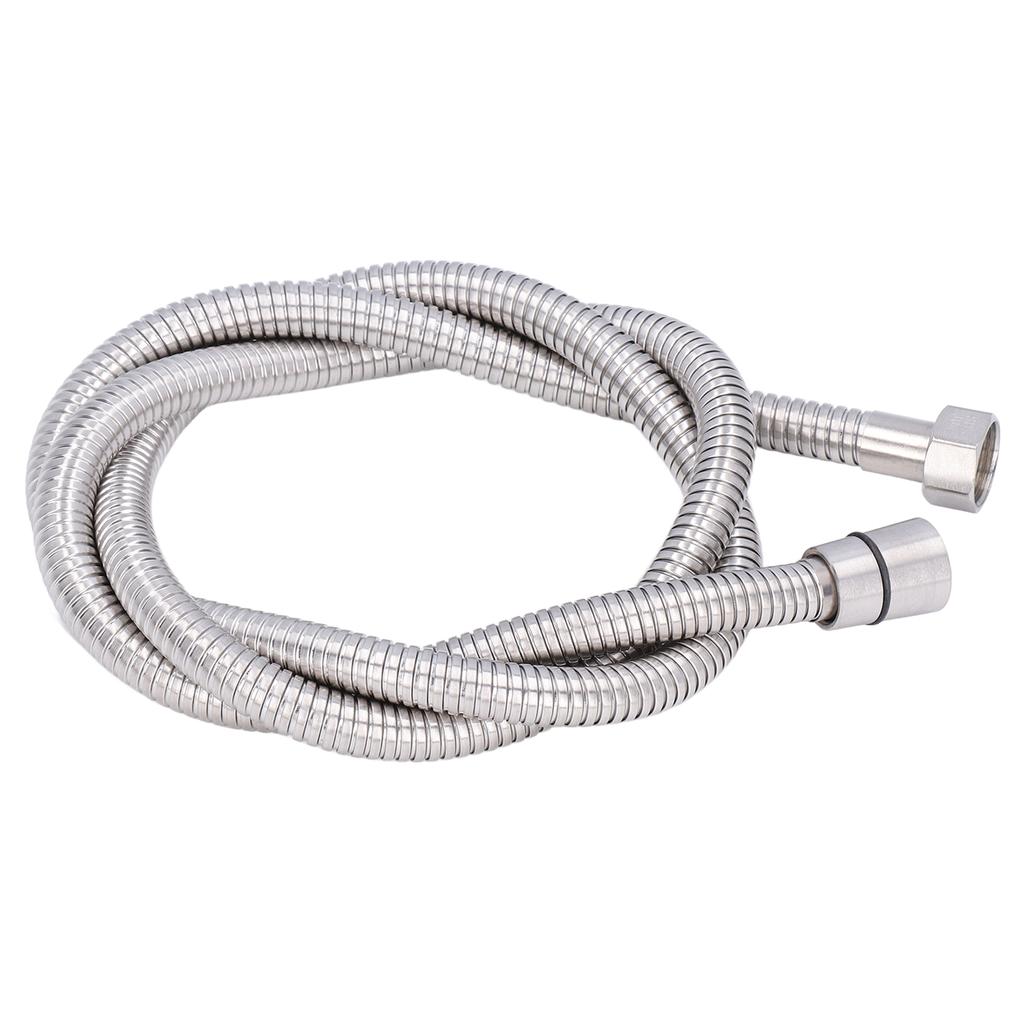 Взрывозащищенный душевой шланг из нержавеющей стали G1/2, шланг для душевой насадки для ванной комнаты, серебристый, 1,5 м/4,9 фута