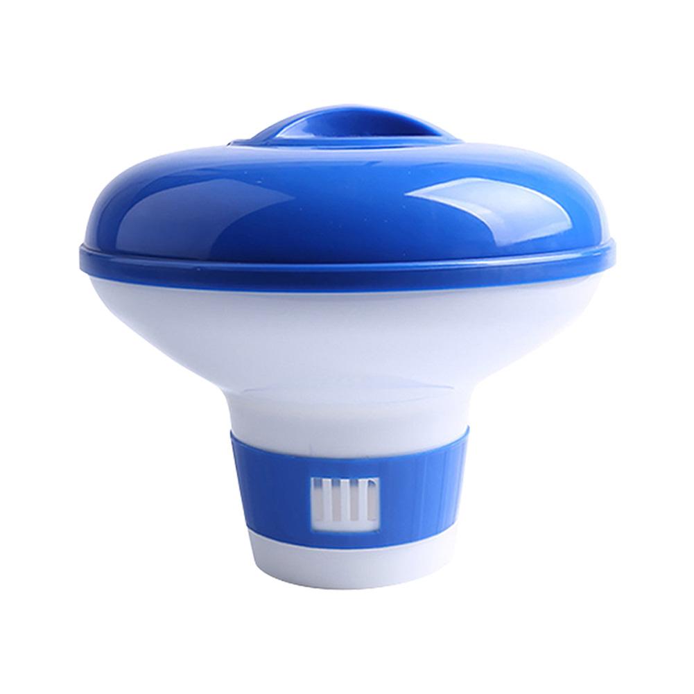 Swimming Pool Floating Chlorine Dispenser Disinfection Automatic Applicator Pump Pill Disinfecting Box Spa Swimming Pool Accesso